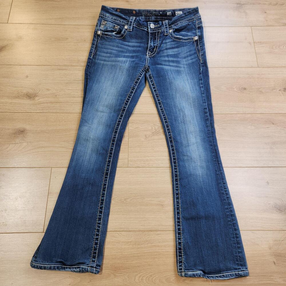 Miss Me Women's Blue Boot Cut Jeans